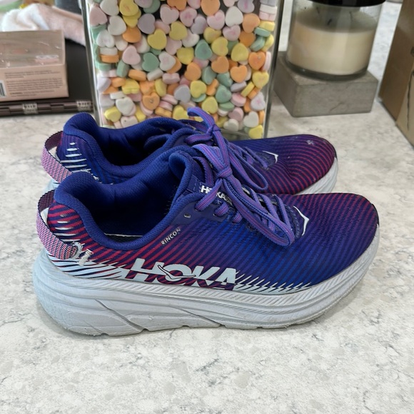 Hoka Vibrant Purple and Blue Sneakers - Picture 3 of 7